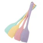 Heat-Resistant Silicone Spatula: Versatile Non-Stick Kitchen Tool for Cooking, Baking, and Stirring - Food Grade, Easy to Clean
