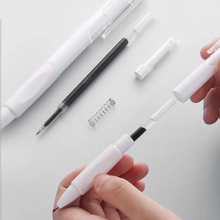 5 pcs gel pen ins smooth press quick-drying 0.5mm black pen ballpoint pens school supplies stationery - Image 6