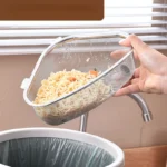 Kitchen Sink Drain Basket Stainless Steel Triangle Food Vegetables Peel Egg Filter Storage Organizer Kitchen Shelf Rack Drainier - Image 3